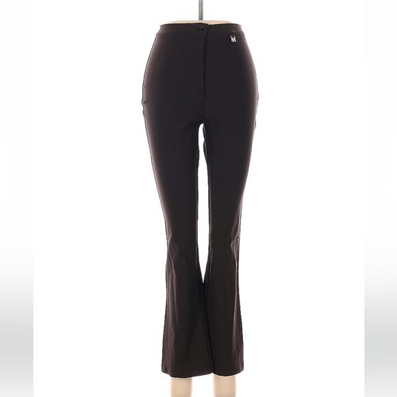BonBon French flared dress pants in dark chocolate brown, T38 or US small - Picture 1 of 11